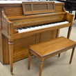 1983 Dark oak Yamaha console - Upright - Console Pianos